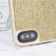 LoveCases iPhone XS Gel Case - Gold Luxury Crystal