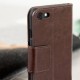 Olixar Leather-Style iPhone 8 / 7 Wallet Stand Case - Brown