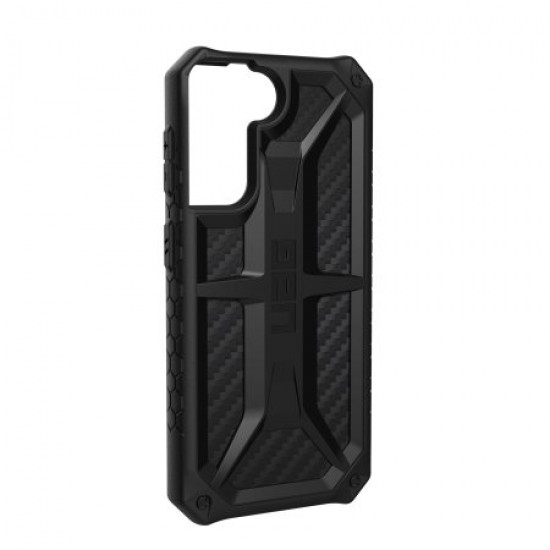 UAG Samsung Galaxy S21 Monarch Carbon Fiber Case - Black