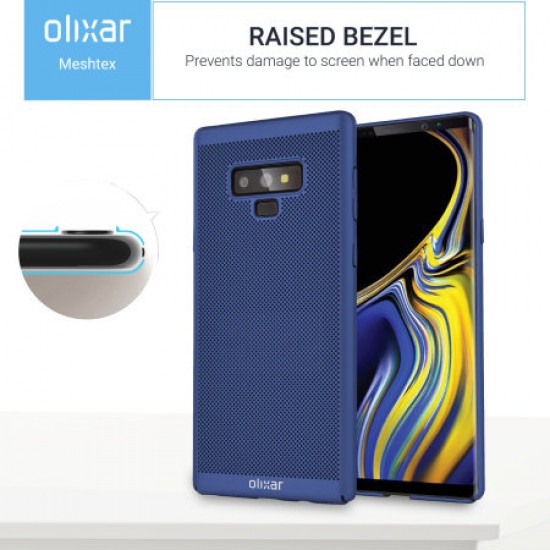 Olixar MeshTex Samsung Galaxy Note 9 Slim Case - Ocean Blue