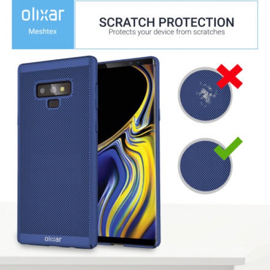 Olixar MeshTex Samsung Galaxy Note 9 Slim Case - Ocean Blue