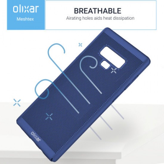 Olixar MeshTex Samsung Galaxy Note 9 Slim Case - Ocean Blue