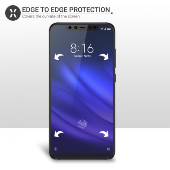 Olixar Xiaomi Mi 8 Pro Film Screen Protector 2-in-1 Pack