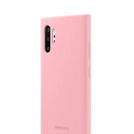 Official Samsung Galaxy Note 10 Plus Silicone Cover Case - Pink