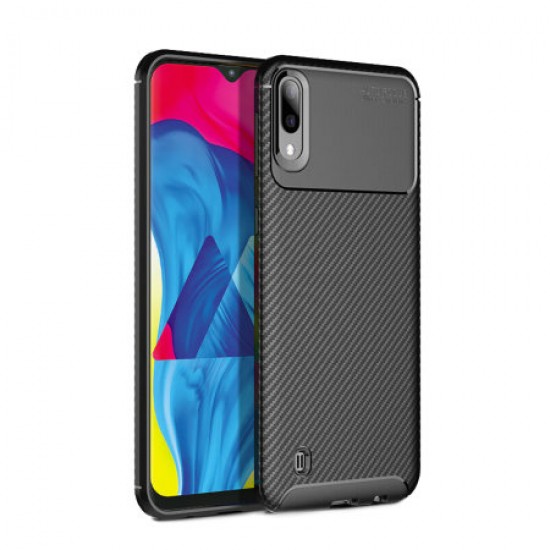 Olixar Carbon Fibre Samsung Galaxy M10 Case - Black