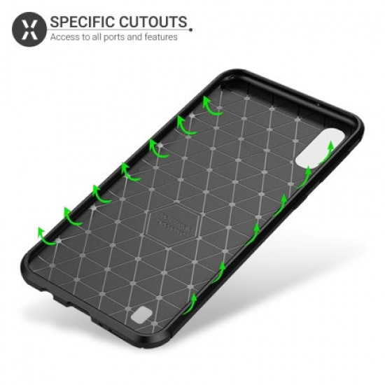 Olixar Carbon Fibre Samsung Galaxy M10 Case - Black