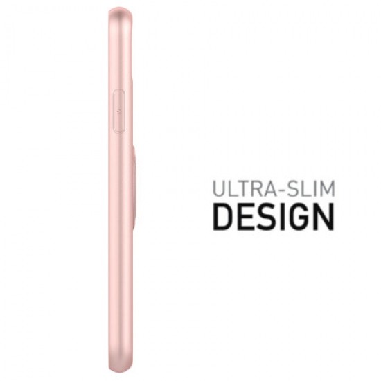 Zizo Revolve Series iPhone 11 Pro Ultra Thin Ring Case - Rose Quartz Zizo Revolve Series iPhone 11 Pro Ultra Thin Ring Case - Rose Quartz
