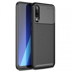 Olixar Carbon Fibre Samsung Galaxy A50 Case - Black