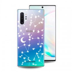 LoveCases Samsung Note 10 Plus Starry Design Clear Phone Case