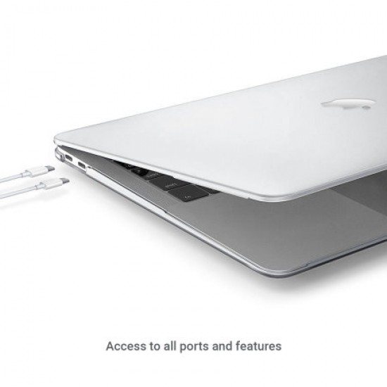 Olixar Macbook Air 13 inch 2018 Tough Case - Clear Olixar Macbook Air 13 inch 2018 Tough Case - Clear