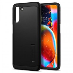 Spigen Samsung Galaxy S21 Tough Armor Rugged Case - Black