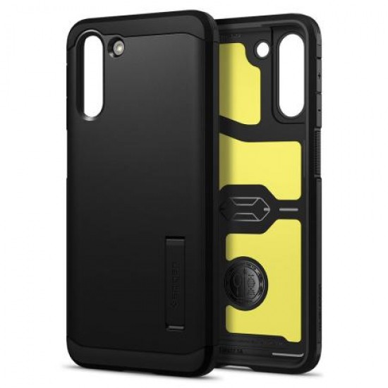 Spigen Samsung Galaxy S21 Tough Armor Rugged Case - Black