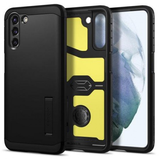 Spigen Samsung Galaxy S21 Tough Armor Rugged Case - Black