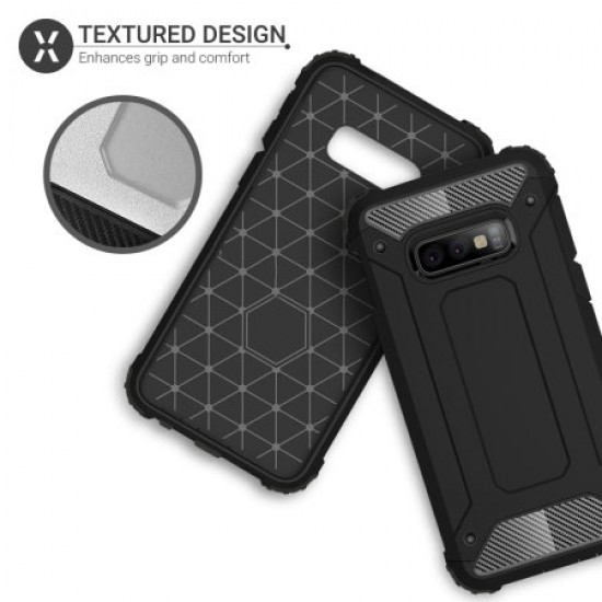 Olixar Delta Armour Protective Samsung Galaxy S10e Case - Black