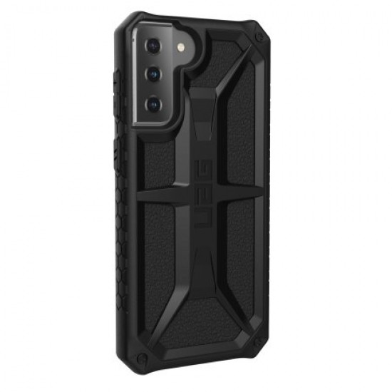 UAG Samsung Galaxy S21 Plus Monarch Carbon Fiber Case - Black