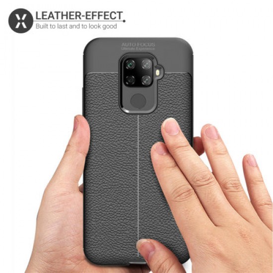 Olixar Attache Huawei Nova 5i Pro Leather-Style Case - Black