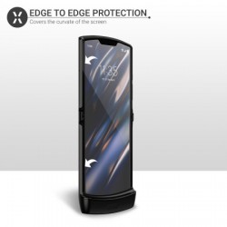 Olixar Motorola Moto Razr 2019 Film Screen Protector 2-in-1 Pack