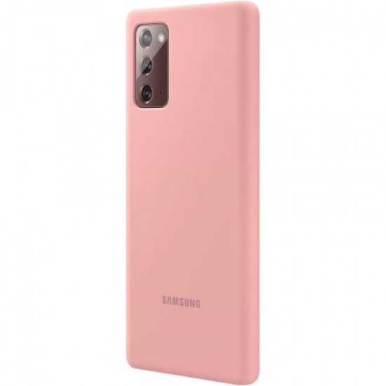Official Samsung Galaxy Note 20 Silicone Cover - Mystic Bronze