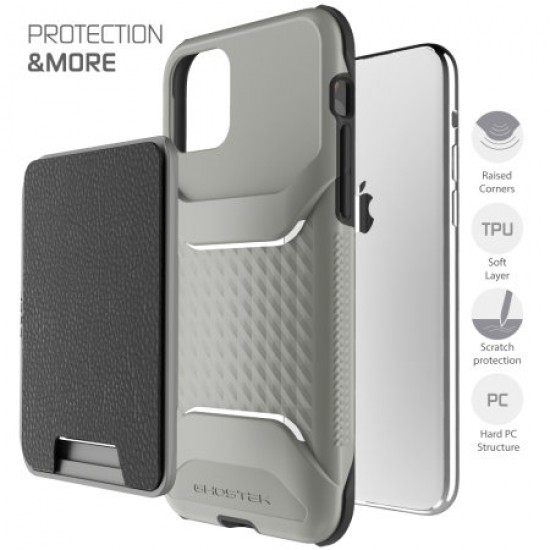 Ghostek Exec 4 iPhone 11 Wallet Case - Black