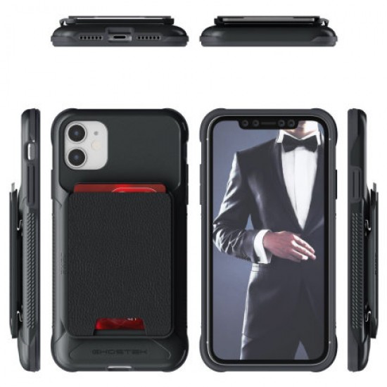 Ghostek Exec 4 iPhone 11 Wallet Case - Black
