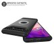 Olixar ArmaRing Samsung Galaxy S10 Plus Finger Loop Tough Case - Black