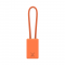 PHILO Lightning MFI Charging Cable Keychain for Apple Device - Neon Orange