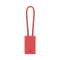 PHILO Lightning MFI Charging Cable Keychain for Apple Device - Red