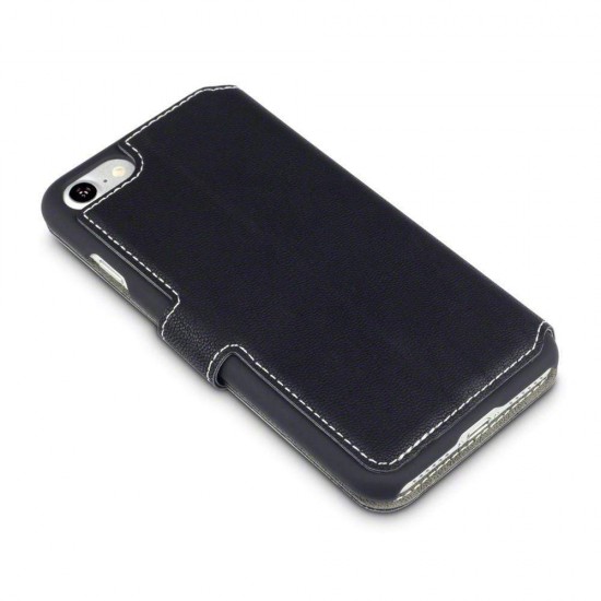 Terrapin Apple iPhone 7/8 & SE (2020) Slim Faux Leather Wallet Case - Black Terrapin Apple iPhone 7/8 & SE (2020) Slim Faux Leather Wallet Case - Black