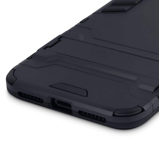 Terrapin Apple iPhone XS Max Dual Layer Impact Armour Stand Case - Black Terrapin Apple iPhone XS Max Dual Layer Impact Armour Stand Case - Black