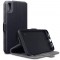 Terrapin Apple iPhone XS Max Ultra Slim Faux Leather Wallet Case - Black
