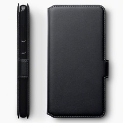 Terrapin Huawei Mate 20 Ultra Slim Genuine Leather Wallet Case - Black