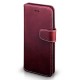 Terrapin Huawei P10 Faux Leather Wallet Case + Stand Function - Red White Stitch