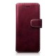 Terrapin Huawei P10 Faux Leather Wallet Case + Stand Function - Red White Stitch