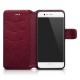 Terrapin Huawei P10 Faux Leather Wallet Case + Stand Function - Red White Stitch