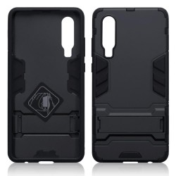 Terrapin Huawei P30 Dual Layer Armour Case + Stand - Black