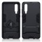 Terrapin Huawei P30 Dual Layer Armour Case + Stand - Black