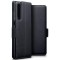 Terrapin Huawei P30 Ultra Slim Genuine Leather Wallet Case - Black
