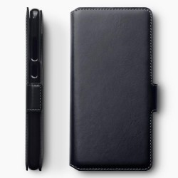 Terrapin Huawei P30 Ultra Slim Genuine Leather Wallet Case - Black
