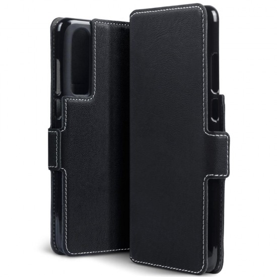 Terrapin Huawei P30 Ultra Slim PU Leather Wallet Case - Black
