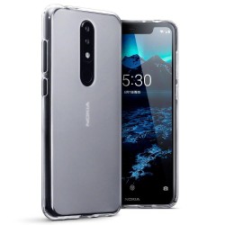 Terrapin Nokia 5.1 Plus Slim Gel Case - Clear