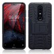 Terrapin Nokia 6.1 Plus Rugged Shockproof Tough Case - Black Terrapin Nokia 6.1 Plus Rugged Shockproof Tough Case - Black