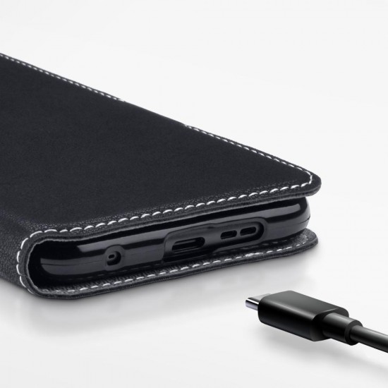 Terrapin Nokia 6.1 PLUS/X6 Ultra Slim Faux Leather Wallet Case - Black