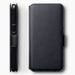 Terrapin Nokia 6.1 PLUS/X6 Ultra Slim Genuine Leather Wallet Case - Black