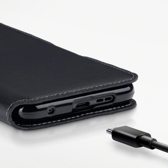 Terrapin Nokia 6.1 PLUS/X6 Ultra Slim Genuine Leather Wallet Case - Black