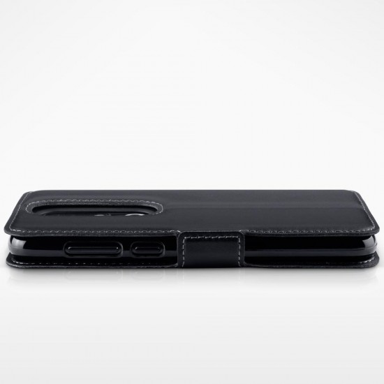 Terrapin Nokia 6.1 PLUS/X6 Ultra Slim Genuine Leather Wallet Case - Black