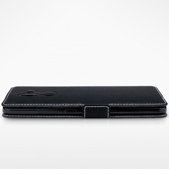 Terrapin Nokia 7 Plus Ultra Slim Faux Leather Wallet Case - Black