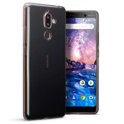 Terrapin Nokia 7 Plus Slim Gel Case - Smoke Black