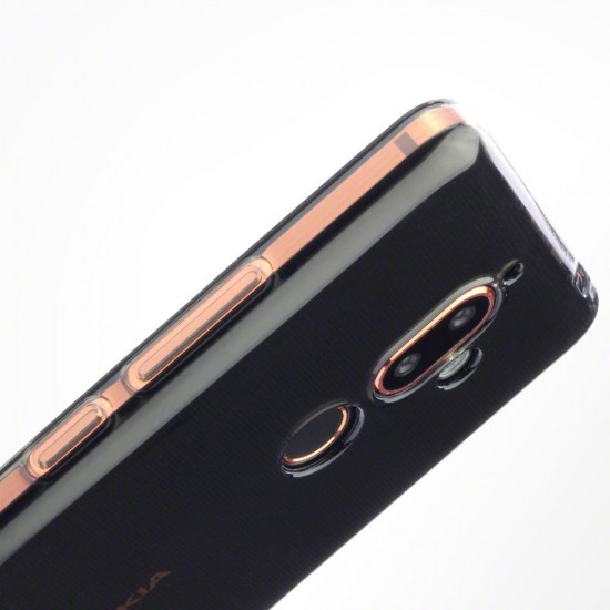 Terrapin Nokia 7 Plus Slim Gel Case - Smoke Black