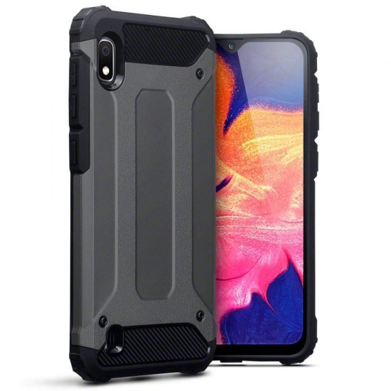 Terrapin Samsung Galaxy A10 Dual Layer Impact Tough Case - Gunmetal Terrapin Samsung Galaxy A10 Dual Layer Impact Tough Case - Gunmetal