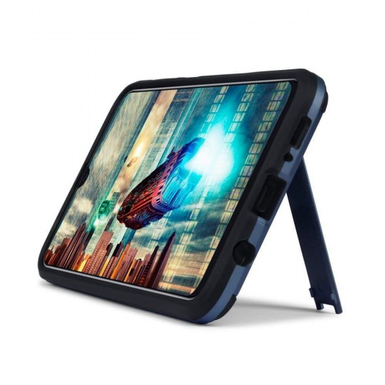 Terrapin Samsung Galaxy A30 Dual Layer Shock Resistant Armour Case + Stand - Blu Terrapin Samsung Galaxy A30 Dual Layer Shock Resistant Armour Case + Stand - Blu